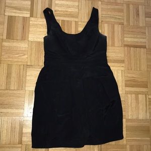 shoshanna dressy black a-line dress